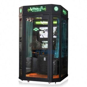 Jukebox KTV insonorisée, modèle Sing Backdrop, avec support mobile pour cabine domestique et design de stand d'exposition pour enfants - Product Image 1
