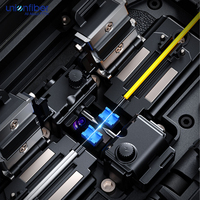 Épisseuse à Fusion de Fibres Optiques Compacte et Portable FS-60F, Machine d'Épissage Automatique à 6 Moteurs Haute Performance pour Équipement Réseau FTTH