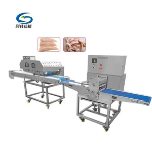 Automatic Fresh Meat slicing machine Chicken Chest Cutting Machines Meat Slicer Machine