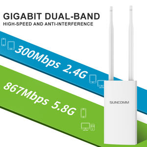 Punto de Acceso WiFi Gigabit de Doble Banda SUNCOMM AP-EW72 AC1200 de Largo Alcance para Exteriores, Resistente al Agua IP66, Antenas Externas, 48V POE - Product Image 4