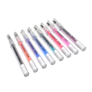 Fourniture d'usine <span class=keywords><strong>fantaisie</strong></span> ensemble de stylos gel effaçables à faible quantité minimale de commande 8 pièces - Product Image 1