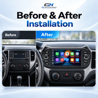 Autoradio stéréo multimédia 2Din Android Octa Core GPS Navigation Android Auto pour FIAT Fiorno Qubo Citroen Nemo Peugeot Bipper
