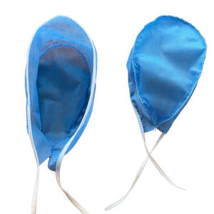 หมวกศัลยแพทย์ทางการแพทย์พร้อมเนกไทแบบใช้แล้วทิ้งน้ำหนักเบา - Product Image 1