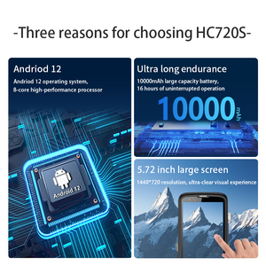 Bán buôn Android 12 cầm tay PDA Long Range UHF RFID & đầu đọc mã vạch thiết bị SDK trong kho - Product Image 4