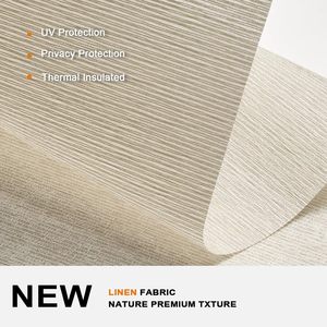 Stores enrouleurs sans perçage ni outils Persilux, en tissu de <span class=keywords><strong>lin</strong></span>, sans fil, stores sur mesure pour la maison, chambre à coucher/salon, <span class=keywords><strong>beige</strong></span>, 22 pouces de largeur x 72 pouces de hauteur - Product Image 2