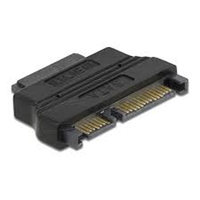 Adaptateur DELOCK 65156 Prise SATA 22 broches vers prise SATA Slim 13 broches