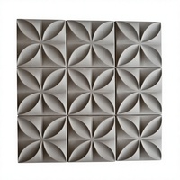 Panneau acoustique décoratif en polyester 3D absorbant le son pour salle multifonctionnelle, salle d'exposition, rénovation intérieure