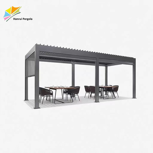 Auvent rétractable motorisé <span class=keywords><strong>en</strong></span> aluminium durable, imperméable, avec télécommande, pour terrasses, piscines, jardins, balcons, pergolas - Product Image 1
