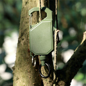 High Quality Heavy-Duty Telescopic <b>Badge</b> Reel Keychain Premium Carabiner Locking Switch Accessory <b>Badge</b> <b>Holder</b> OEM/Customizable - Product Image 6