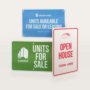 Custom Outdoor Waterproof Commercial Advertising Signs for Real Estate Yard Billboards Made PP <b>Plastic</b> <b>Sheets</b> 2-12mm <b>Thickness</b> - Product Image 6