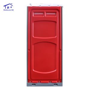 ห้องน้ำสำเร็จรูปหรูหราแบบพกพา ห้องน้ำกลางแจ้ง ห้องน้ำเคลื่อนที่พลาสติก ห้องน้ำสาธารณะพร้อมอ่างล้างหน้า - Product Image 5