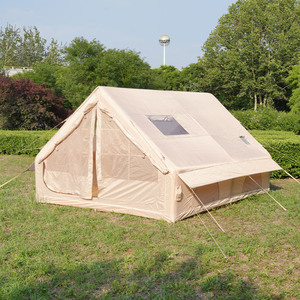 Carpa Inflable Familiar para Acampar, Gran Espacio, Impermeable, Casa <span class=keywords><strong>de</strong></span> Campaña Inflable para 4-8 Personas, Uso en Exteriores, <span class=keywords><strong>de</strong></span> Fábrica - Product Image 3