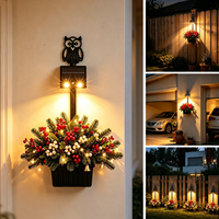 Lampe murale solaire magnétique IP54 étanche avec détecteur de mouvement pour extérieur, idéale pour porche, clôture et jardin