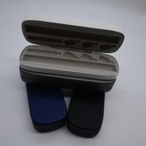 Portable Durable Reusable PU Pencil Case Metal Lid Custom Logo <b>Multiple</b> <b>Colors</b> Injection <b>Pen</b> Storage Travel Carry Case - Product Image 4