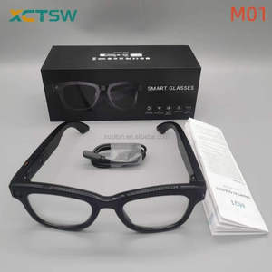 Gafas Inteligentes M01 con Cámara, Chat GPT, Música y Llamadas M02, Cancelación de Ruido, Gafas de Sol para Hombre, Conexión WiFi, Traductor de IA, Gafas Deportivas - Product Image 1