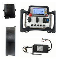 Manette hydraulique télécommandée 12V/24V 433MHz, étanche, anti-poussière, anti-chute, pièces de machines de construction