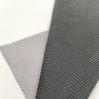 Tissu tricoté extensible mécanique 75D avec revêtement PU transférable, résistant à l'abrasion pour les vêtements de sport, les vestes et les vêtements d'extérieur
