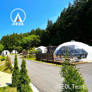 2025 recién llegados tiendas de campaña camping al aire libre glamping cúpula tienda casa cúpula geodésica tiendas de campaña para acampar con baño - Product Image 3