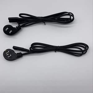 Cavo di alimentazione da 1m CUL con connettore angolare Nema 1-15P a C7 SPT-2 2X18AWG - Product Image 3