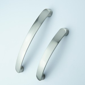 Poignée de garde-robe Poignée de porte d'armoire simple Petite poignée d'armoire brossée en alliage d'aluminium - Product Image 2