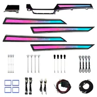 Kit Pencahayaan Ambient Kristal OEM untuk Honda Accord Generasi ke-10 2018-2022 Panel Dashboard Penutup Speaker Kontrol APP Upgrade
