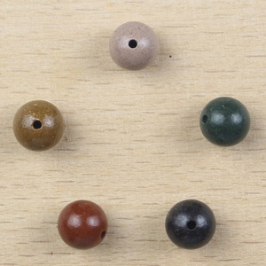 Perlas de incienso redondas de 8 mm, cuentas sueltas de madera aromática para joyería budista, ceremonias religiosas, coleccionables culturales - Product Image 3