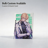 Cartes d'art de collection personnalisées sur le thème des personnages d'anime, cartes à collectionner d'art de jeu imprimées en gros