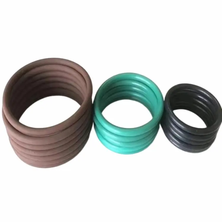 התאמה אישית של Epdm Hnbr Nbr Ptfe Fkm סיליקון Fpm Ffkm אטמי גומי חוטיני בטמפרטורה גבוהה