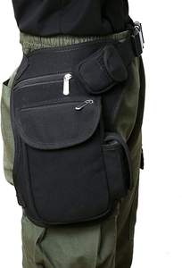 Riñonera Impermeable Personalizada de Lona para <span class=keywords><strong>Hombre</strong></span>, Bolso de Pierna para Mujer, Bolso de Muslo para Motocicleta al Aire Libre - Product Image 3