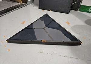 RGB Full Color <strong>LED</strong> <strong>Triangle</strong> Panel <strong>Light</strong> Programmable Pixel <strong>Light</strong> for Ceiling for bar Background - Product Image 6