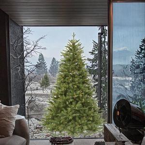 2025 gran oferta 180cm alta calidad PE PVC pie batería plegable árbol de Navidad respetuoso con el medio ambiente luces LED decoraciones - Product Image 2