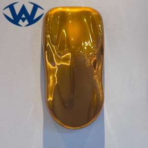 Revêtement en poudre époxy orange-jaune métallisé <span class=keywords><strong>brillant</strong></span> - Utilisation pour les bateaux et les revêtements en caoutchouc Effet miroir haute brillance Réfléchissant une éclatante luminosité - Product Image 1