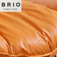 Fauteuil à bascule moderne avec repose-pieds, fauteuil inclinable confortable, fauteuil à bascule paresseux, fauteuil d'appoint pour salon