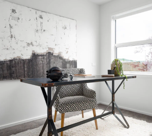 Fenêtre <span class=keywords><strong>guillotine</strong></span> coulissante verticale motorisée Fenêtre vitrée en aluminium de patio télécommandée pour balcon - Product Image 4