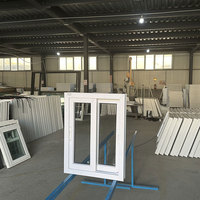Ventanas Corredizas Horizontales de Doble Vidrio UPVC de Vinilo con Aislamiento Acústico y Eficiencia Energética Personalizadas para Sala de Estar y Hotel de Estilo Americano