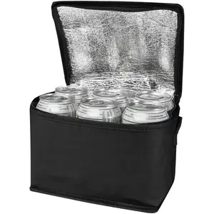 Sac isotherme avec capacité pour 6 canettes en tissu non tissé recyclé certifié GRS Spectrum - 4L - Product Image 2