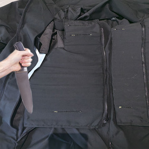 Nylon e PE con HPPE Anti-taglio caratteristica pugnalata e giacca resistente all'acqua - Product Image 5