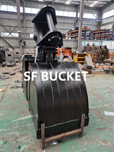 Hydraulic Clam Shell <strong>Bucket</strong> Volume 1.2CBM for Sand Unloading 35 Ton <strong>Excavator</strong> <strong>Bucket</strong> <strong>Claw</strong> - Product Image 6