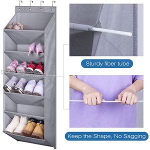 Large Fabric Over the Door <b>Shoe</b> Organizer with Deep Pockets Hanging <b>Shoe</b> <b>Rack</b> Storage for Home - Product Image 6