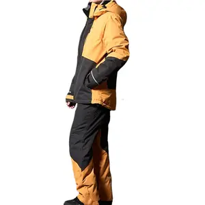 Traje de esquí de invierno 2024 para mujer, conjunto cálido de Snowboard para exteriores, monos de esquí para hombre, traje de esquí de una pieza, conjunto impermeable