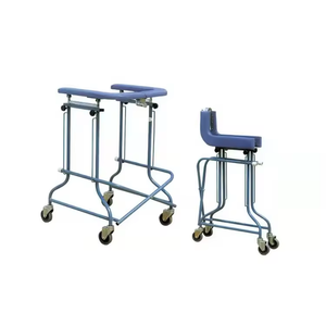 מבוגרים אלומיניום הליכה סיוע מסגרת מתקפל גלגלים הליכון לאנשים בעלי מוגבלויות - Product Image 3