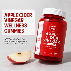 Gummies ACV à marque privée ODM/OEM pour le métabolisme et la santé digestive – Le choix privilégié pour le bien-être quotidien – Formule végétalienne naturelle - Product Image 3