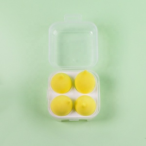 Juego de esponja de maquillaje de frutas personalizado, de etiqueta privada, con fresas, Peach, <span class=keywords><strong>pera</strong></span>, limón, aguacate, maquillaje, huevo, esponja - Product Image 5