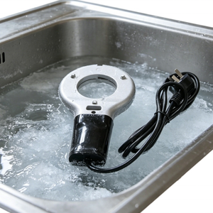 Nouveau <span class=keywords><strong>chauffe</strong></span>-<span class=keywords><strong>eau</strong></span> électrique de qualité agricole pour abreuvoirs de moutons et de bovins, protection par thermostat, étanche IP68, garantie 1 an - Product Image 3