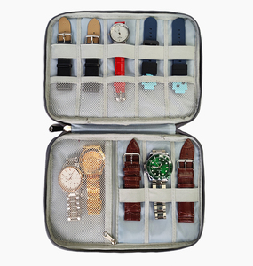 Bolsa de viaje <span class=keywords><strong>para</strong></span> <span class=keywords><strong>apple</strong></span> <span class=keywords><strong>watch</strong></span>, organizador de correa de Reloj portátil multifunción <span class=keywords><strong>para</strong></span> Huawei <span class=keywords><strong>Watch</strong></span>, bolsa de almacenamiento - Product Image 1