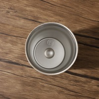 Mug à café intelligent en acier inoxydable 316, avec affichage de la température, isolation sous vide, portable, compatible voiture, à parois droites, pour le commerce transfrontalier