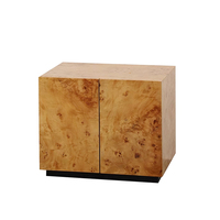 Table de chevet avec tiroir en bois massif au design classique moderne XINZHONGYE avec rangement durable pour chambre à coucher salon hôtel