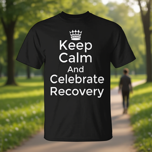 Camiseta Promocional con la Frase: Mantén la Calma y Celebra la Recuperación de la Soberanía con Apoyo Positivo - Product Image 3