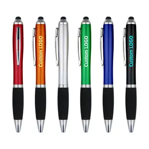 Özel Logo ile promosyon ve iş için YF kalem sıcak satış plastik tükenmez kalem