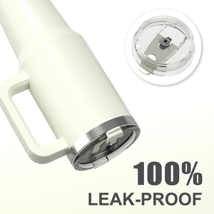 Gobelet isotherme sans plomb de 40 oz en acier inoxydable réutilisable pour le voyage, garde les boissons au chaud ou au froid pour café, bière, jus, fêtes (6-12) - Product Image 4